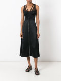 bustier midi dress