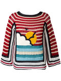 crochet knit jumper 
