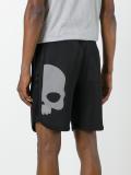 skull print shorts 