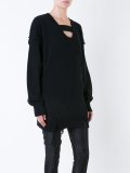 raw edge 'Maiko' blouse