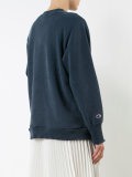oversized printed sweatshirt