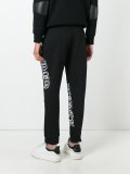logo print track pants 