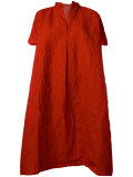 mandarin neck T-shirt dress