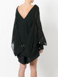 double layer shirt dress