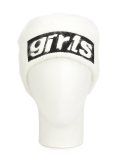 girl embroidered beanie