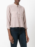 three-quarters sleeve shirt