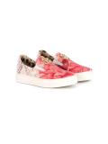 floral slip-on sneakers