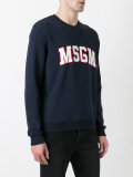 logo print sweatshirt