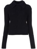 cutaway collar jumper