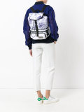 floral print backpack