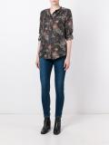 floral print blouse