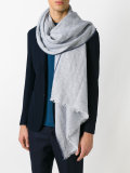 frayed edges scarf