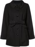 belted oversized jacket