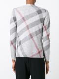 'Nova Check' cardigan