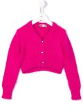 star button fastening cardigan
