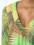 tropical print tunic