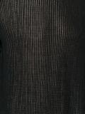 bicolour ribbed jumper
