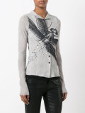 bug print cardigan