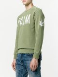 'Palm'印花套头衫