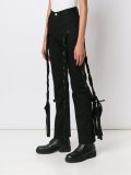 braided strap trousers