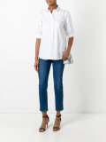 cropped sleeves shirt 