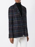 checked blazer