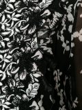 floral macramé mini dress