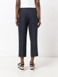 tailored cropped trousers