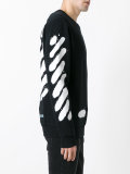 diagonal spray sweatshirt 