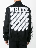 spray bomber jacket 