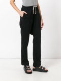 dropped crotch track pants