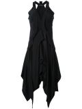 draped dress