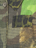 scale print panel coat 