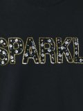 'sparkle' embellished sweatshirt