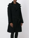 hooded coat