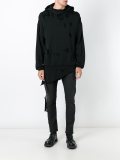 distressed hoodie