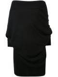 long off-shoulder sweater