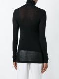 'Semicouture' knitted top