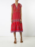 tassel detail midi dress