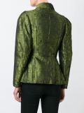 iridescent microchip pattern jacket