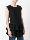 pleated trim top 