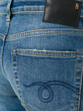 straight cropped jeans