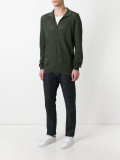 perforated detail cardigan 