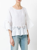flared blouse 