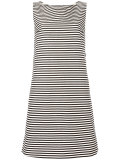 striped shift dress