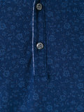 floral embroidered polo shirt 