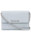 mini 'Jet Set Travel' foldover chain clutch