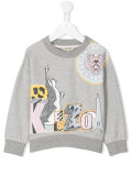 logo print sweatshirt 