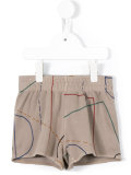 striped shorts 