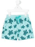 turtle print swim shorts